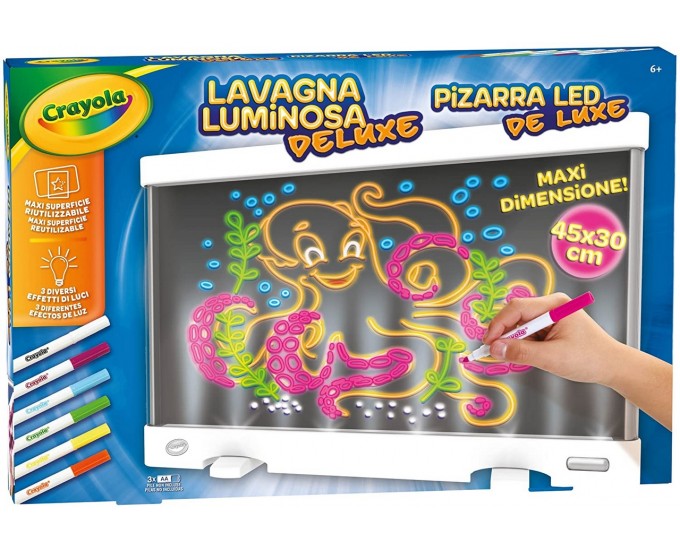 LAVAGNA LUMINOSA DELUXE CRAYOLA