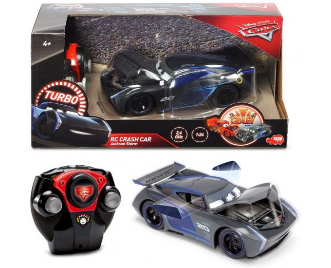 CARS 3 JACKSON STORM CRAZY CRASH RC