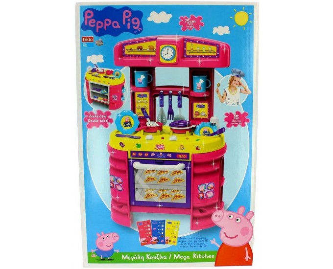 CUCINA DI PEPPA PIG 75CM C/15ACC.