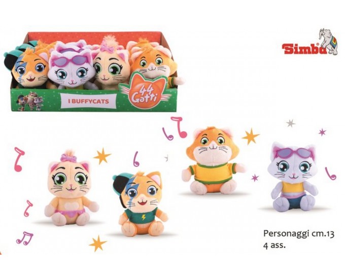 44 GATTI PELUCHE