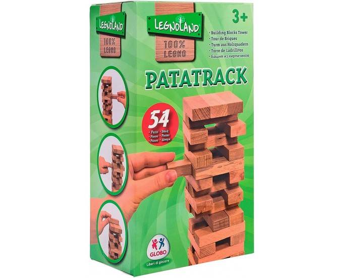 PAPATRACK IN LEGNO 54PZ