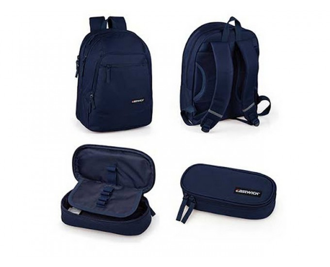 ZAINO EASTWICK BLU C/TOMBOLINO