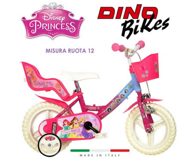 BICI 12 PRINCIPESSE DINO