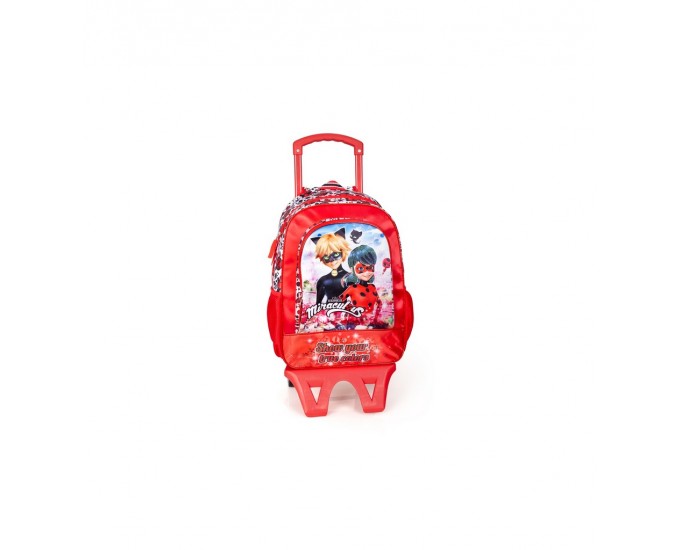ZAINO C/TROLLEY LADY BUG MIRACULOUS