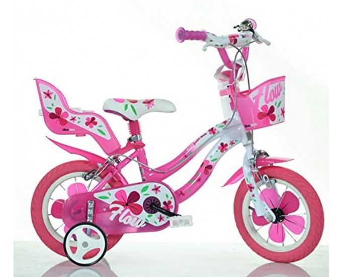 BICI 12 FLOW BIANCO-ROSA