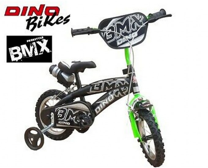 BICI 14 BMX NERO VERDE