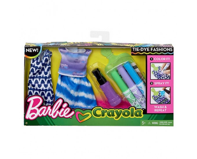 Crayola VESTITINO BARBIE CRAYOLA 2 ASS. 