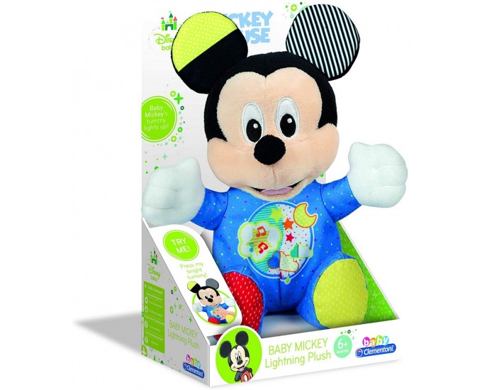 BABY MICKEY PELUCHE INTERATTIVO