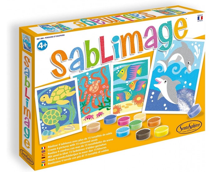 SABLIMAGE POISSONS ET DAUPHINS 2014