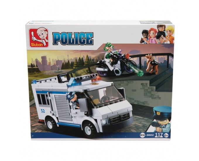 SLUBAN CAMIONETTA E MOTO POLICE