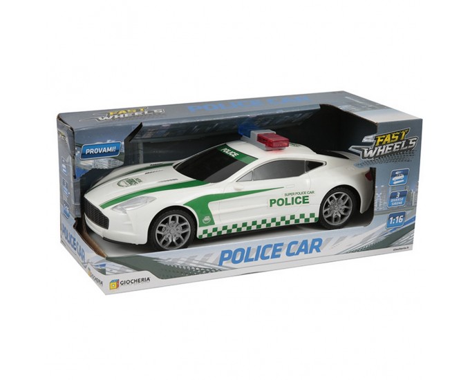 FAST WHEELS AUTO POLIZIA 1:16 FRIZI