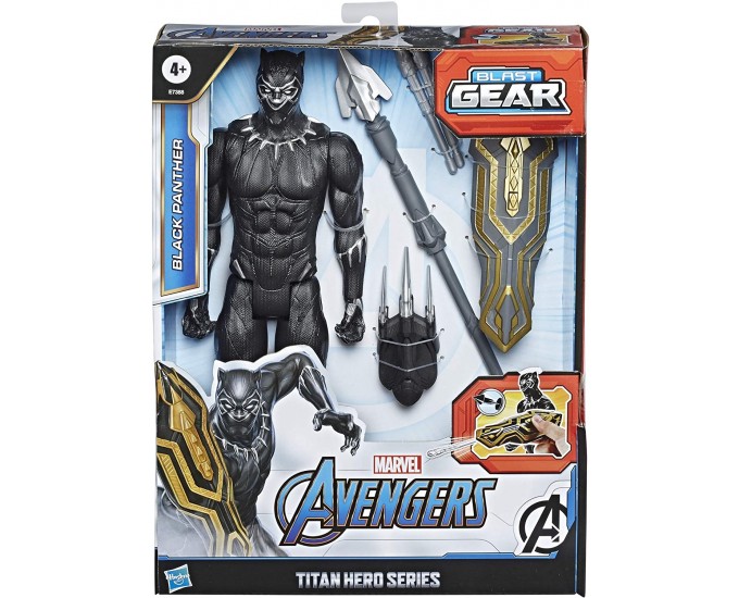 AVENGERS BLAST GEAR BLACK PANTHER