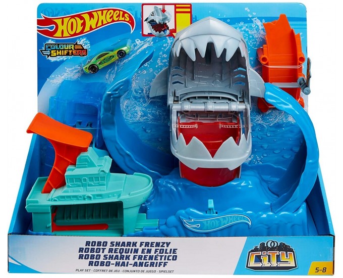 HOT WHEELS CITY ROBO-SQUALO