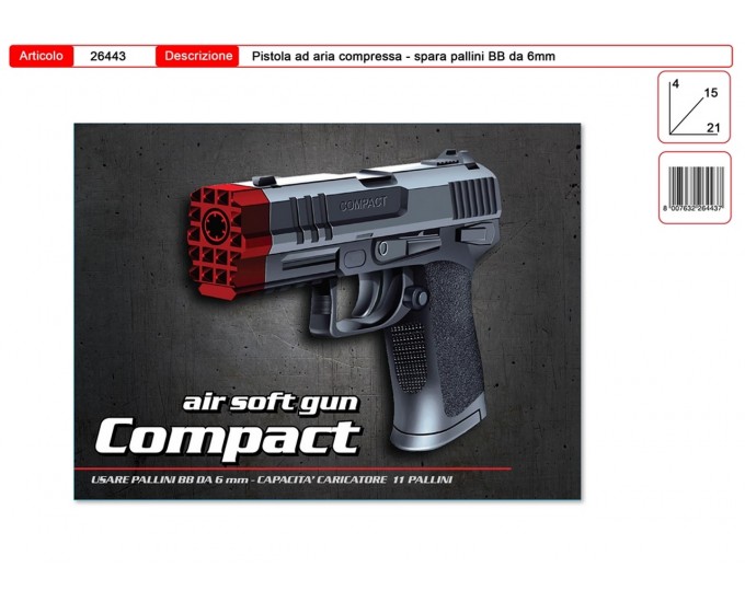 PISTOLA BB GUN 388