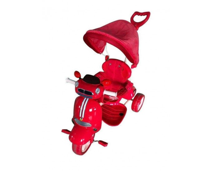 TRICICLO CAR ROSSO