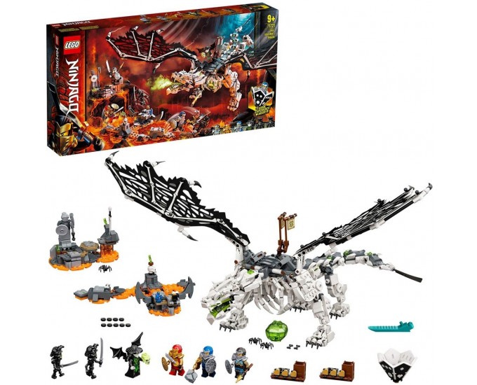 DRAGO STREGONE TESCHIO NINJAGO 7172