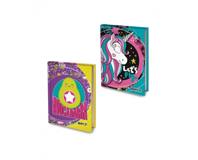 GOPOP20 DIARIO AVOCADO/UNICORN