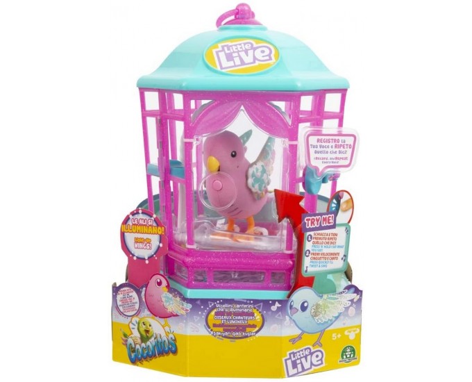 LIVE PETS COCORITOS C/GABBIETTA S1