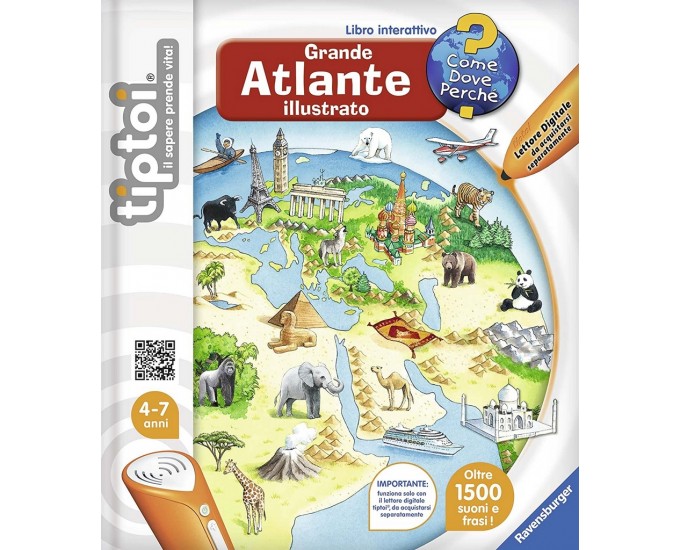 TIPTOI LIBRO GRANDE ATLANTE