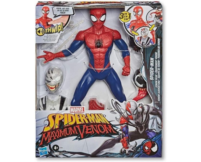 SPIDERMAN VENOM PERS.C/ACCESSORI