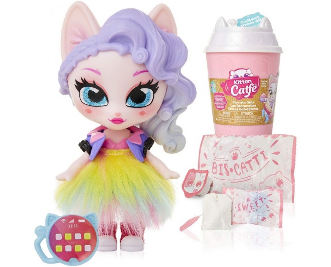 KITTEN CATFE PURRISTA BAMBOLINE 12P