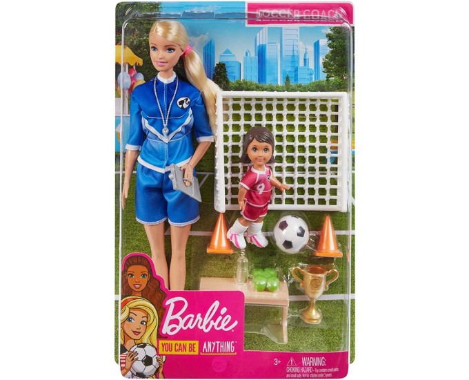 BARBIE CALCIATRICE PLAYSET