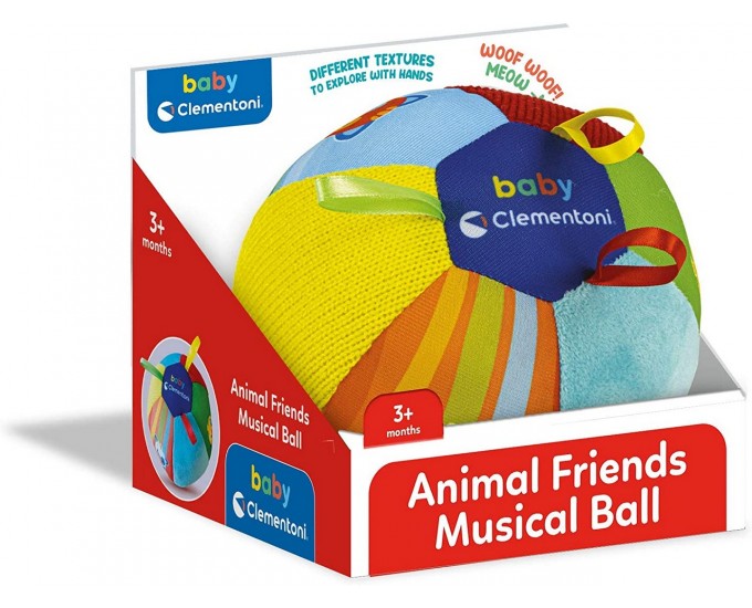 PALLA MUSICALE ANIMAL FRIENDS