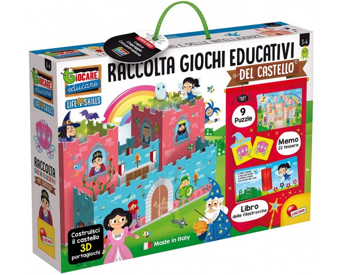 RACCOLTA GIOCHI EDUCATIVI CASTELLO