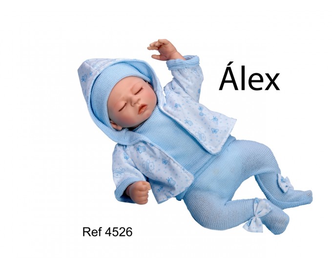 REBORN ALEX GIACCA REV.46CM 1,5KG
