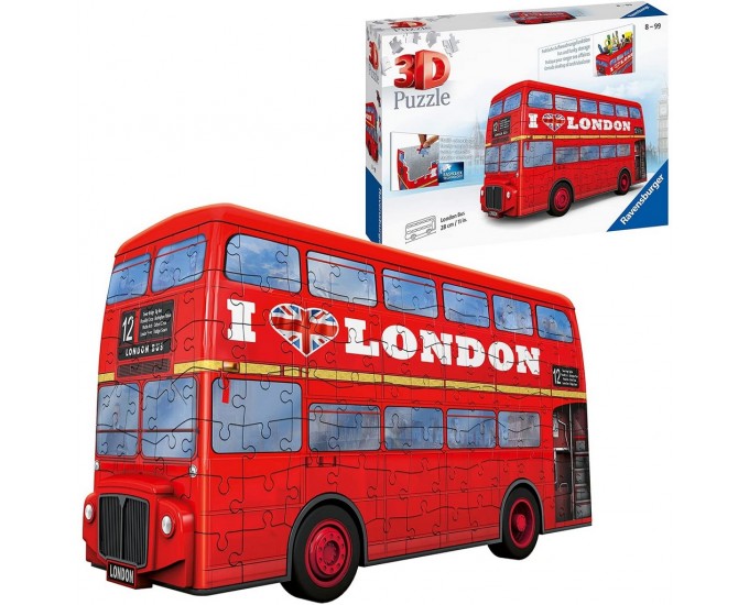 PUZZLE 3D LONDON BUS