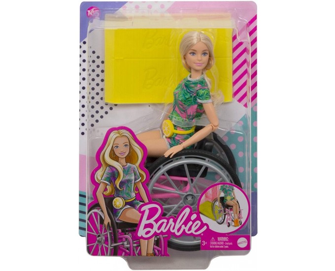 BARBIE SEDIA A ROTELLE