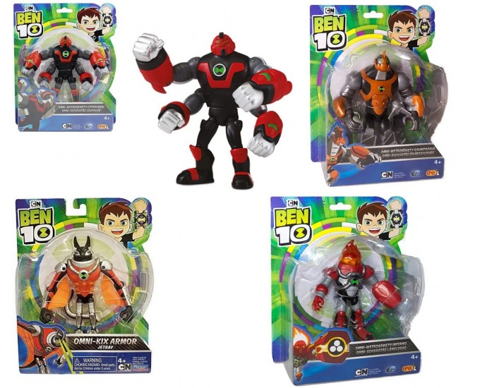 BEN TEN PERS.13CM 4SOGG.