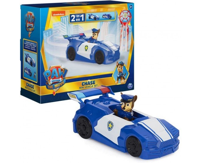 PAW PATROL MOVIE VEICOLO CHASE 2IN1