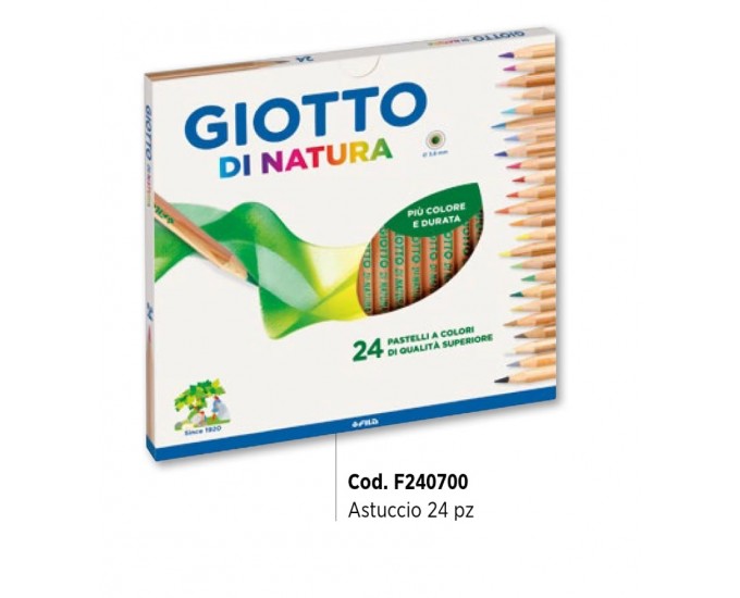 24 PASTELLI GIOTTO NATURA