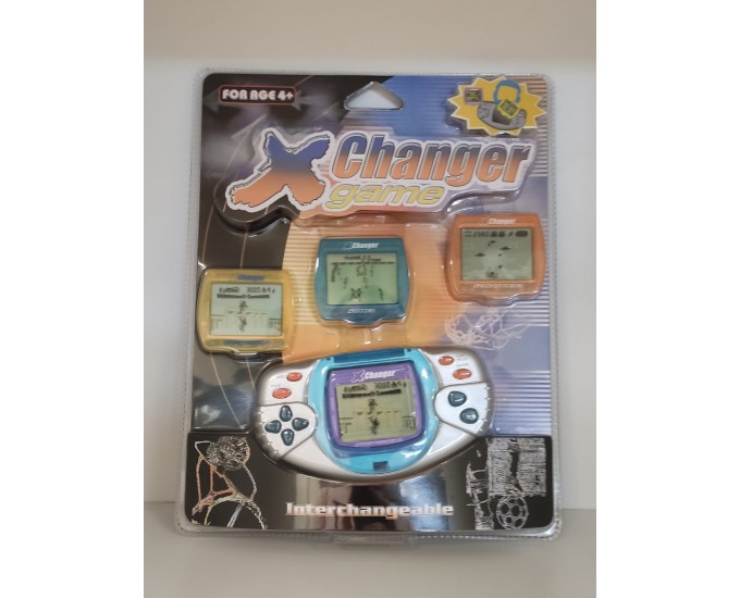  GIOCO LCD CON 3 CORTUCCE  X CHANGER GAME