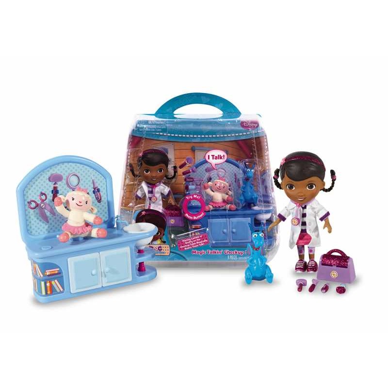 Peluche Disney Bambola Dottoressa Peluche Parlante Draghetto