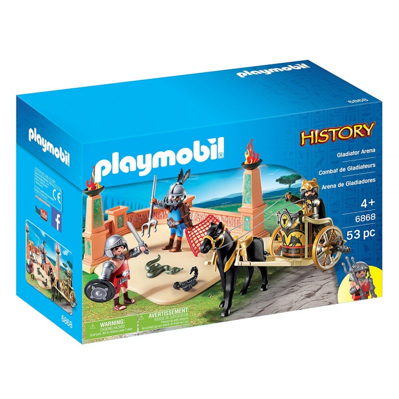 Arena Playmobil Dei Romani PLAYMOBIL ARENA ROMANA 4270 4271 4273