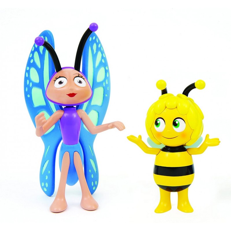 Ape Maia LadyLara, La Dolce Ape Bionda Dai Capelli Ricci - Personaggio Singolo, Altezza 9 Cm - Giocattolo Per Bambini