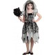 COSTUME SPOSA SPETTRALE 8-10 ANNI