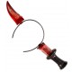 COLTELLO INSANGUINATO CERCHIETTO
