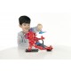 SPIDERMAN ELICOTTERO C/PERS.30CM