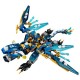 NINJAGO DRAGONE ELEM.D.JAY 70602