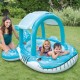 PISCINA BALENA CON PARASOLE 211X185