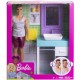 BARBIE KEN BARBA BAGNO PLAYSET