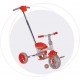 TRICICLO STROLLY COMPACT ROSSO