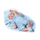 REBORN VALENTIN AZZURRO 46CM 1,5KG