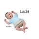 REBORN LUCAS BEIGE/CEL.46CM 1,9KG
