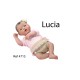 REBORN LUCIA BEIGE/ROSA 46CM 1,9KG